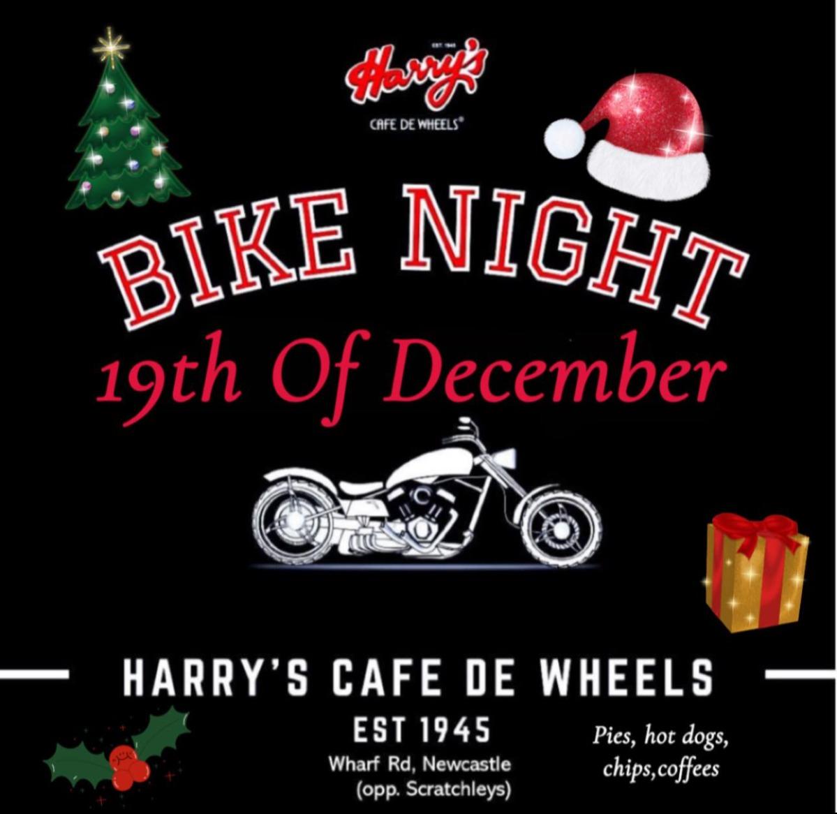 Friday Night Ride to Harrys Bike Night